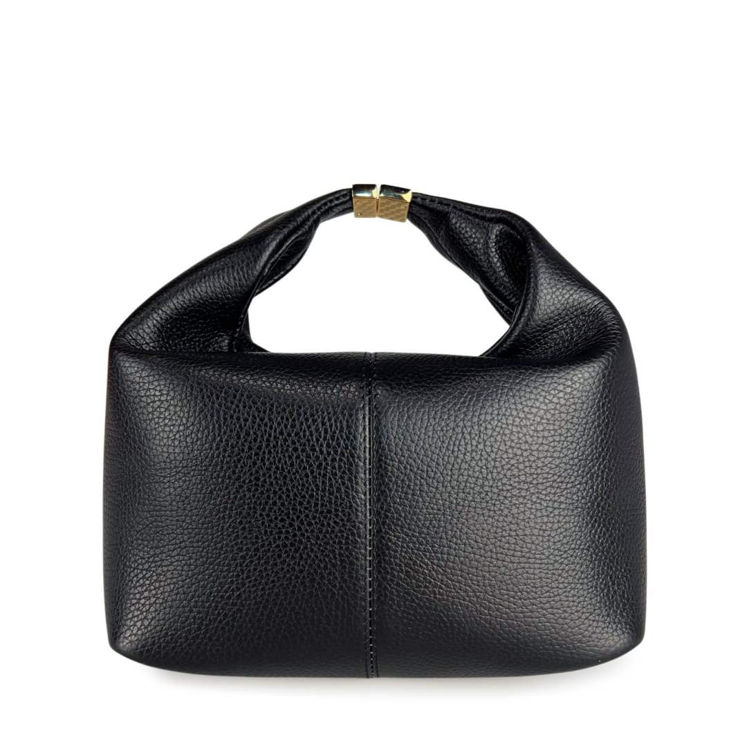 Mi190 Black Snap-Accent Bag