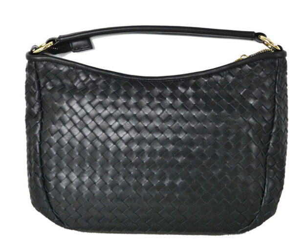 ITWOBL Vibrant Woven Black Hobo Bag JIJOU CAPRI
