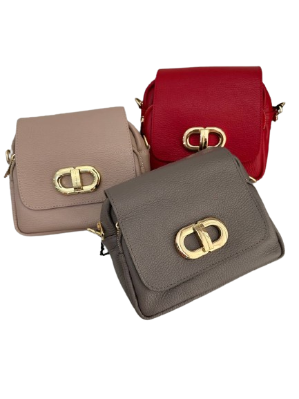 L269 Italian Dynamic Leather Crossbody Bag Collection