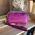 Mi104 Plum 3-Compartment Mini Bag