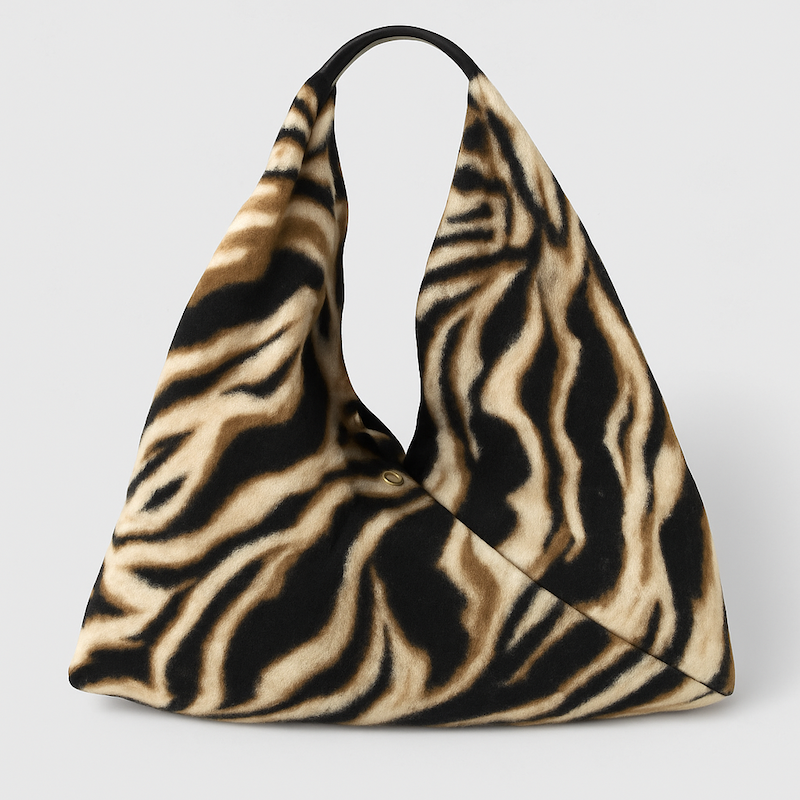 MEWEH Italian Wild Elegance Handbag w/ Leather Handle