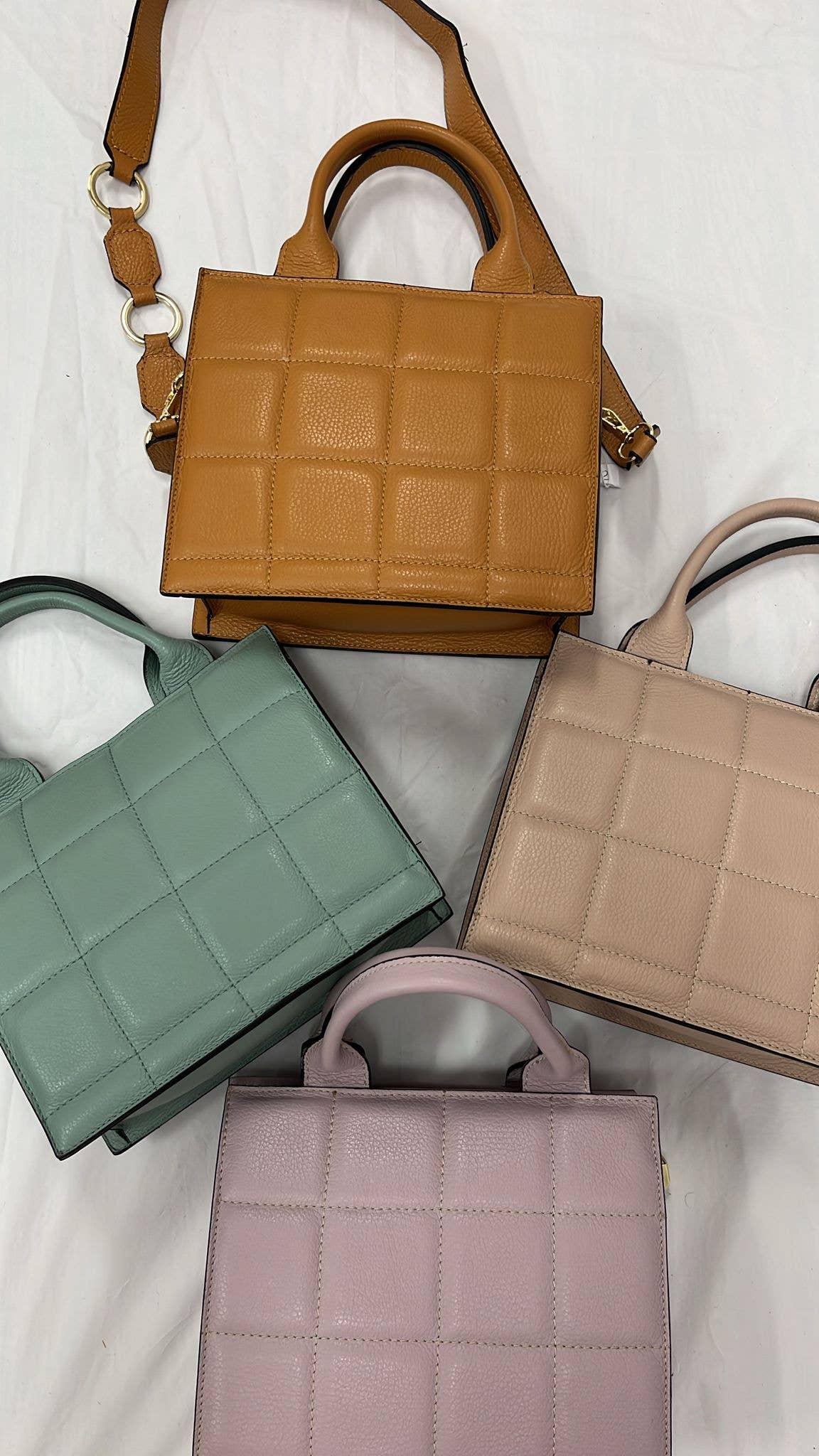 OF822 Italian Leather Crossbody Bag JIJOU CAPRI