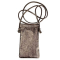 Mi203 Metallic Bronze Phone Crossbody Pouch