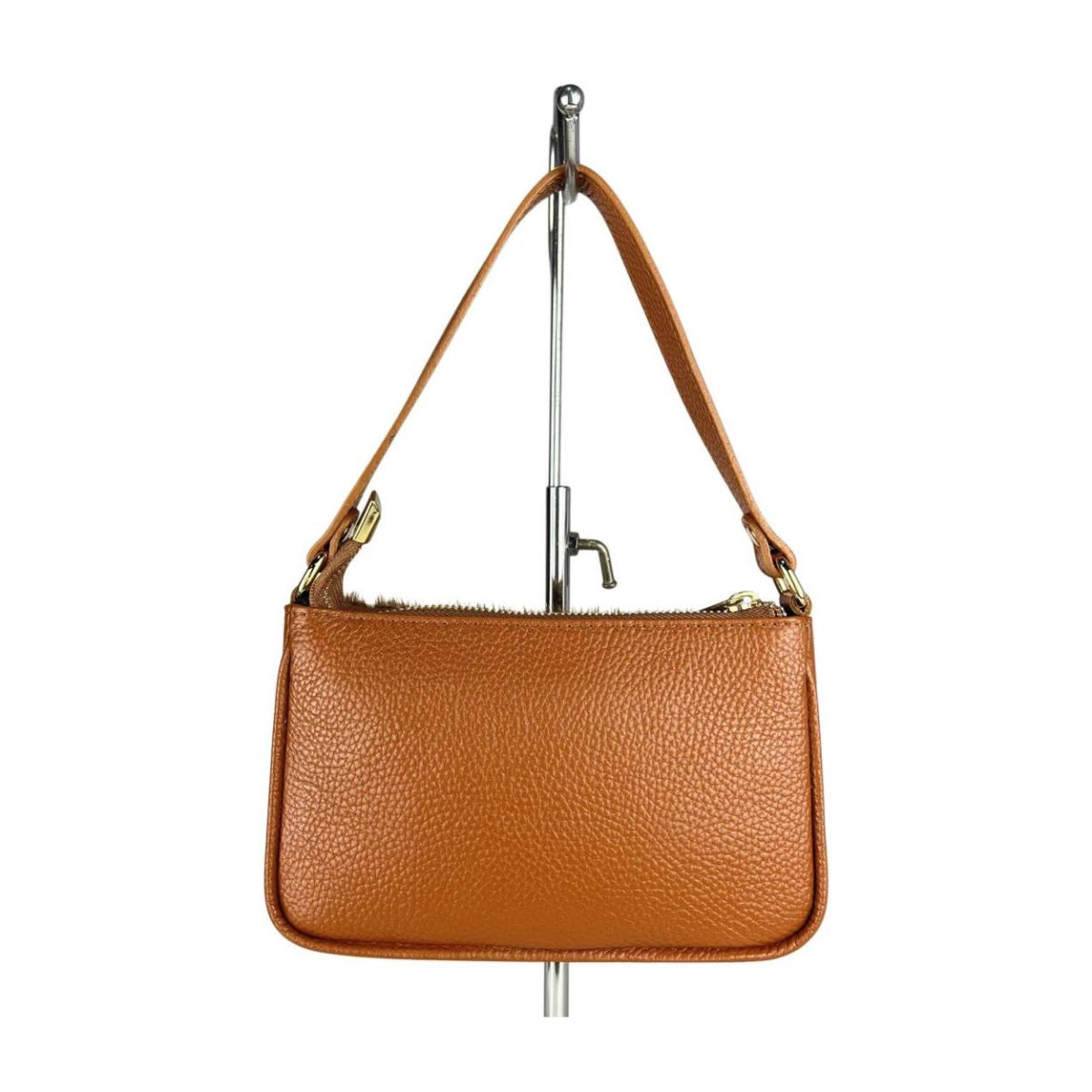 MI678 Tan Bambi Spot Pony Hair Mini Bag