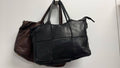 OF406 Italian Vintage Leather Zipped Handbag JIJOU CAPRI