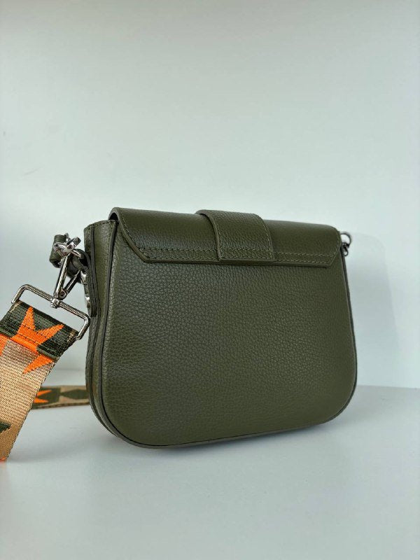 LIQLSB Italian Quilted Leather Shoulder Bag 3 Color Options