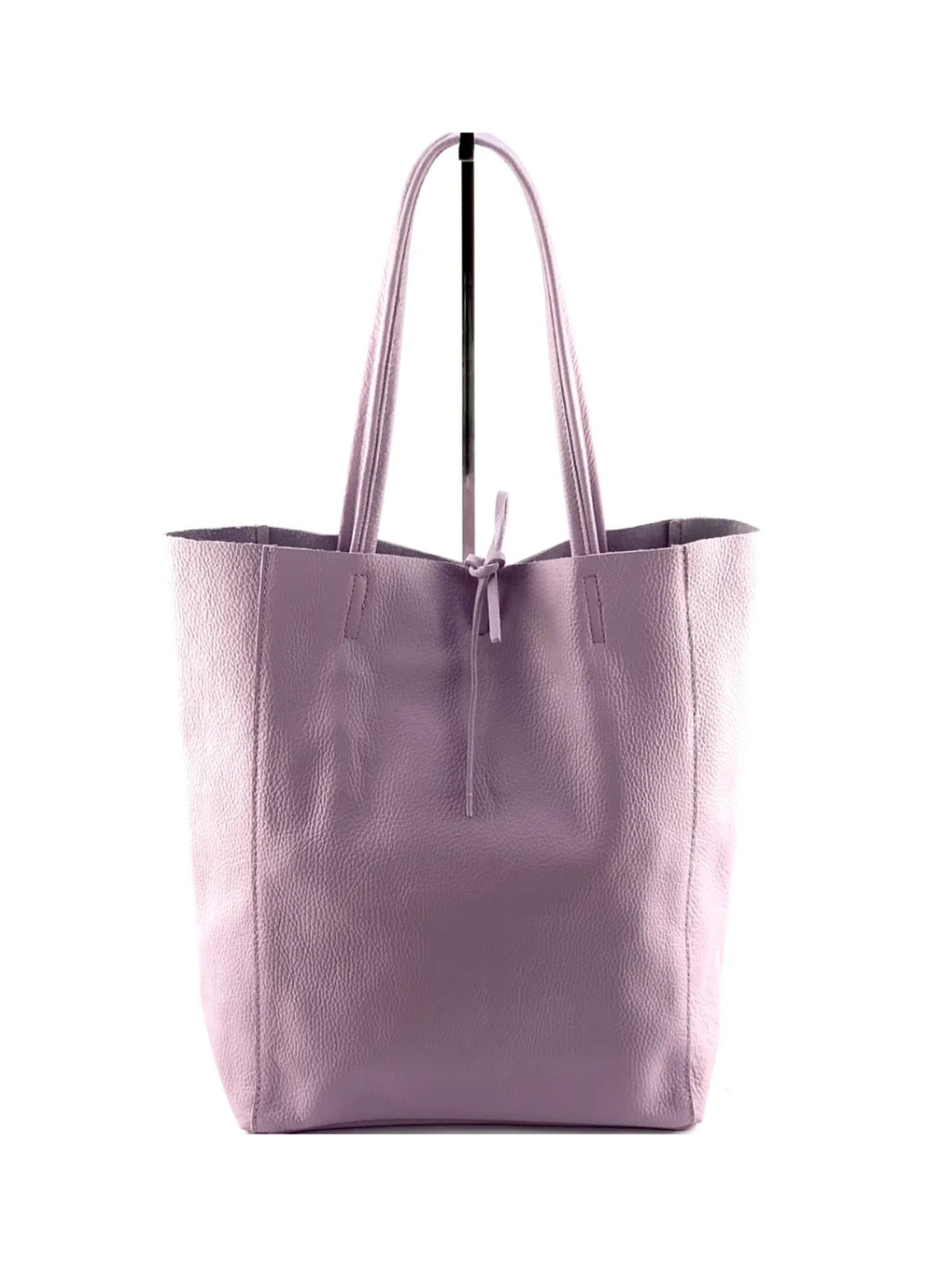 BM758 Lilac Leather Tote Bag
