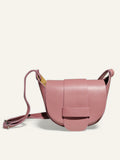 BM776 Dusty Pink Leather Crossbody Bag
