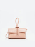 BM702 Nude Leather Clutch Bag