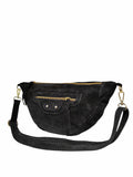 BMN038 Black Leather Bag