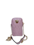 BM515 Lavender Leather Phone Bag