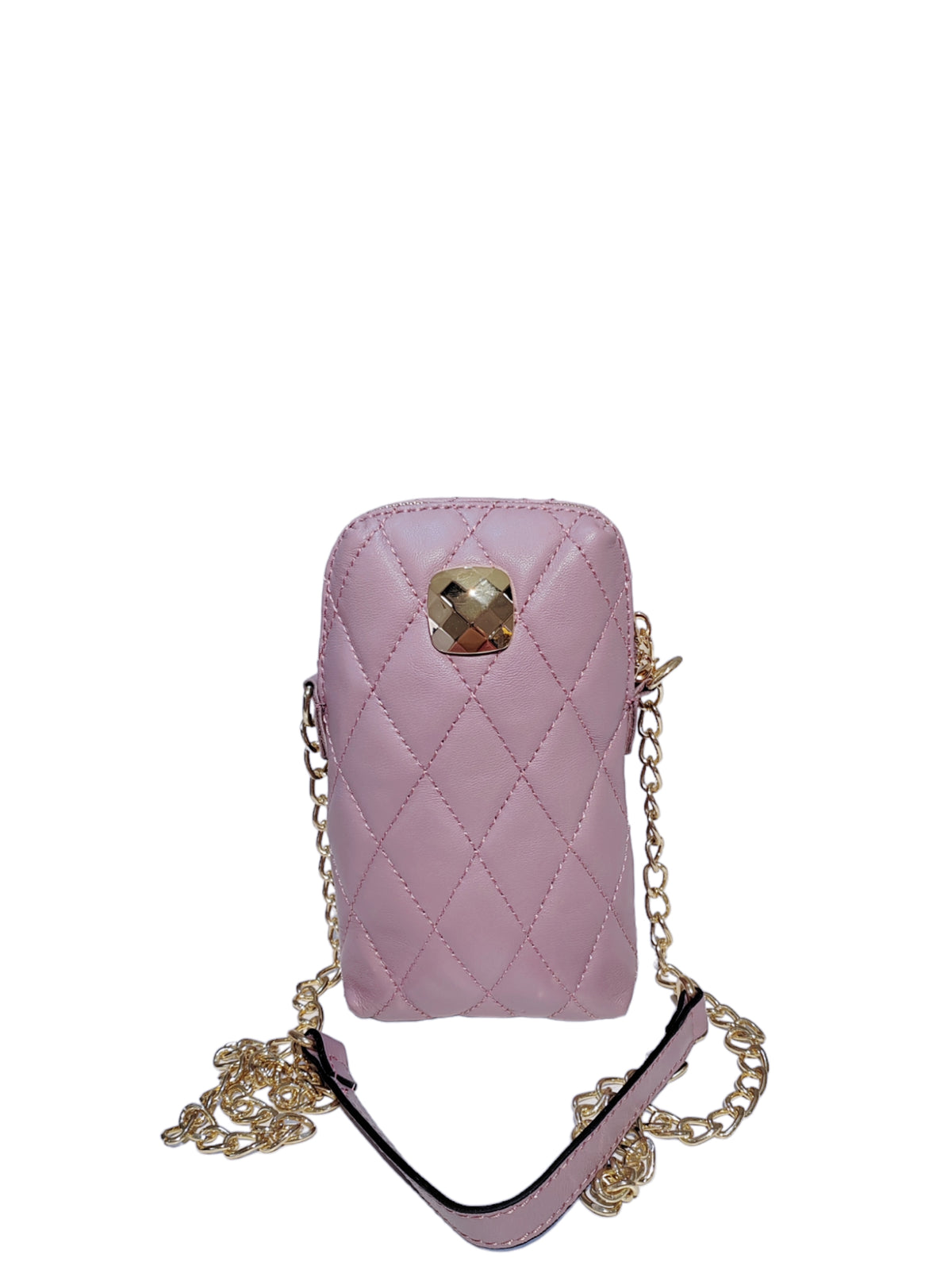 BM515 Lavender Leather Phone Bag