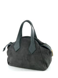 BMN053 Gray Leather Bag