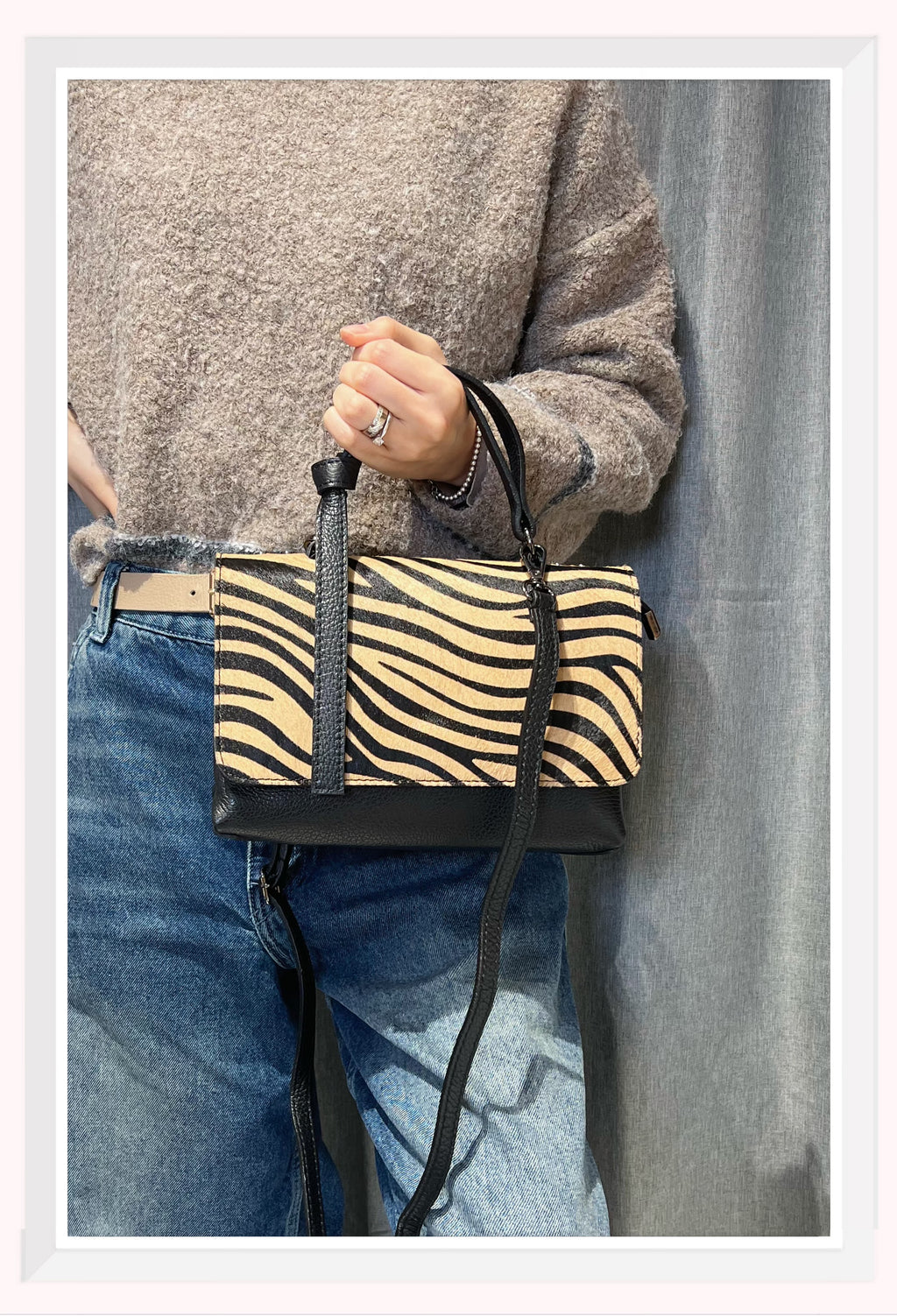 Brown Zebra Print