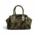 BM878 Camo Print Pony Hair Dome Bag