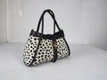 DM023 White Pony-Hair Flap Bag