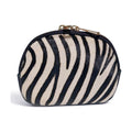 BM916 Zebra Print Pony Hair Coin Pouch