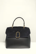 BM065 Black Top Handle Bag