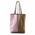 AG007 Lilac Hazelnut Leather Tote Bag