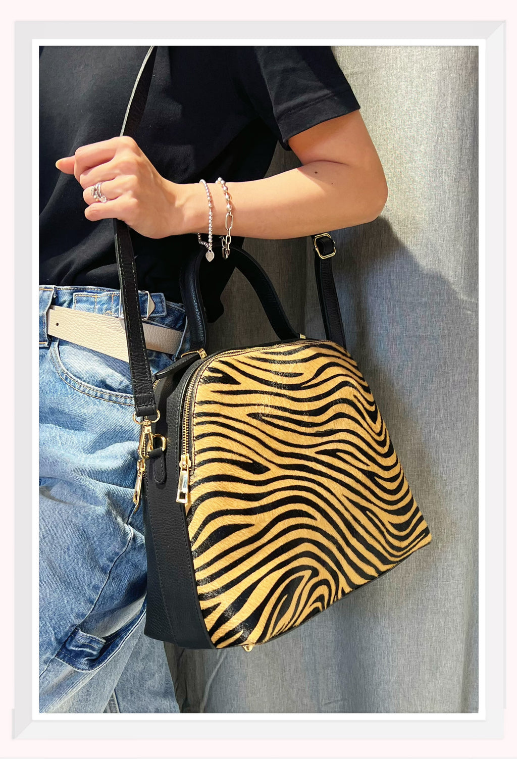 Brown Zebra Print