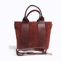 BM879 Plum Suede Tote Bag