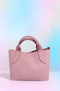 BM146 Pink Leather Tote Bag