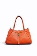 BM139 Dark Orange Top Handle Bag