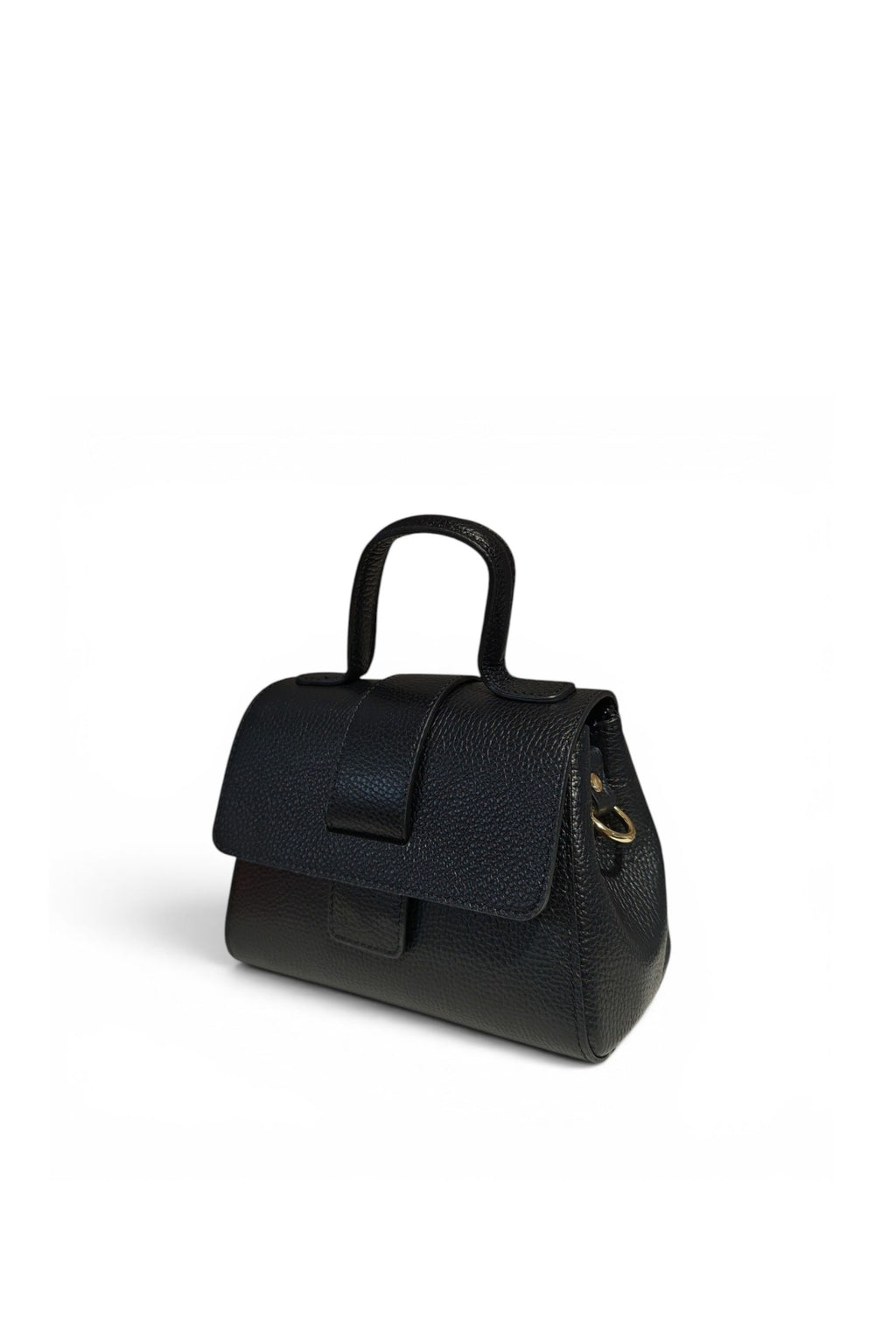 BM019 Black Top Handle Bag