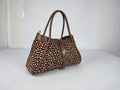 DM025 Brown Pony-Hair Flap Bag