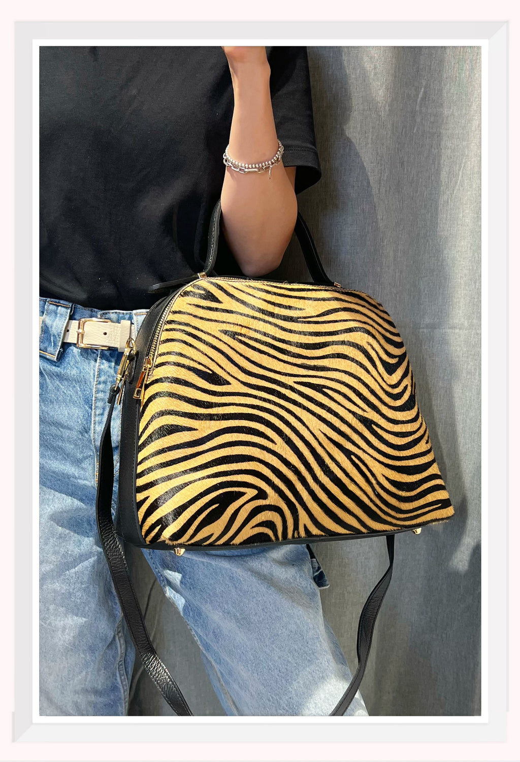 Brown Zebra Print
