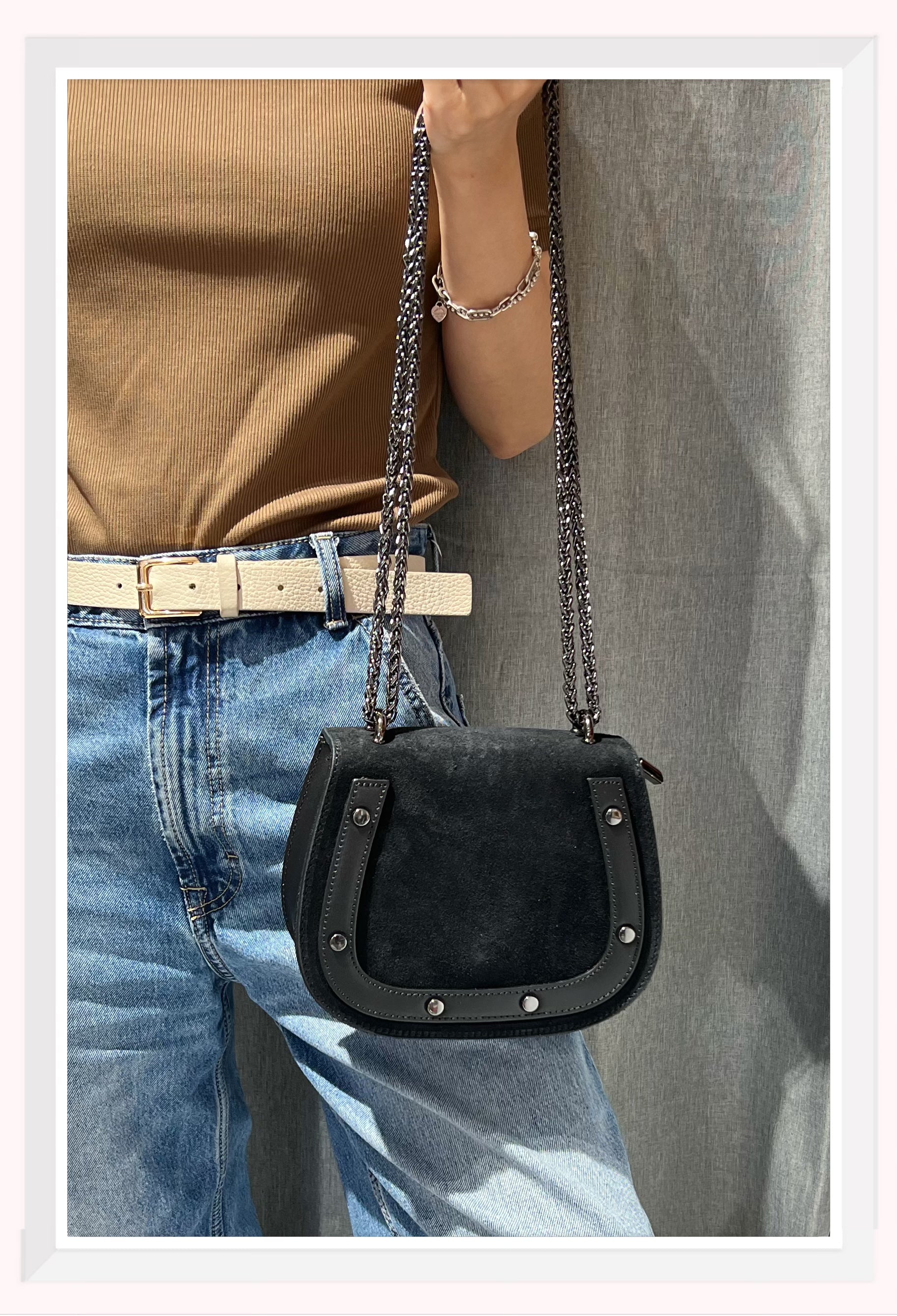 Z0324 Bag 7.9in 5 Color Options