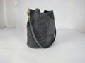 DM030 Grey Suede Bucket Bag