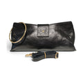 BM910 Black Metallic Ring Clutch