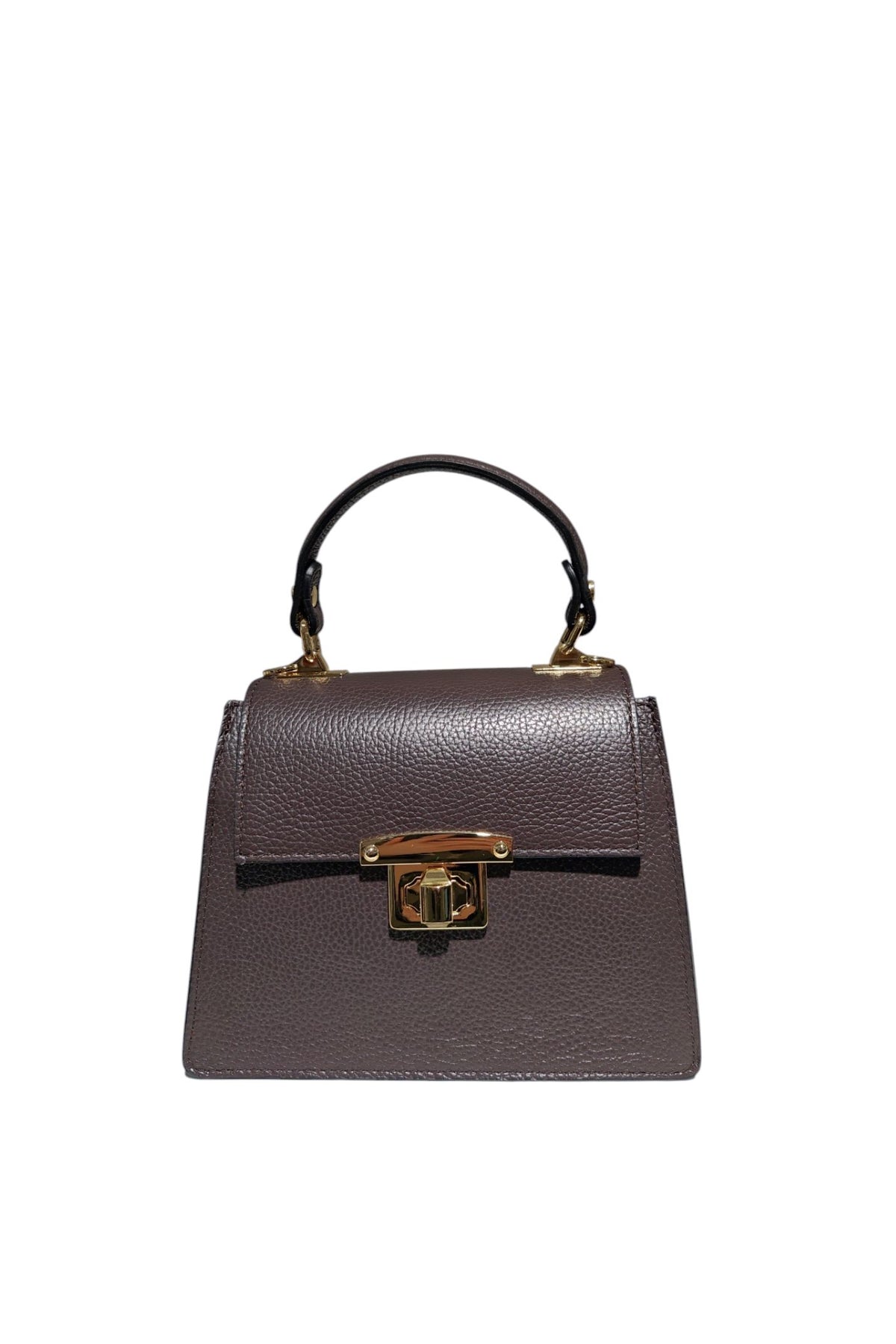BM590 Chocolate Top Handle Bag