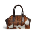 BM875 Cow Print Pony Hair Dome Bag