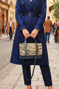 Brown Zebra Print