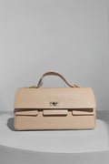 BM102 Beige Top Handle Bag