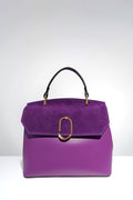 BM066 Purple Top Handle Bag