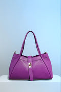 BM138 Purple Top Handle Bag