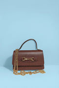 BM397 Mocha Top Handle Bag