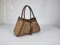 DM026 Beige Pony-Hair Flap Bag