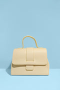 BM598 Light Yellow Top Handle Bag