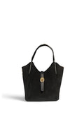 BM060 Black Leather Bucket Bag