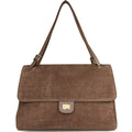 Mi280 Mocha Flap Bag