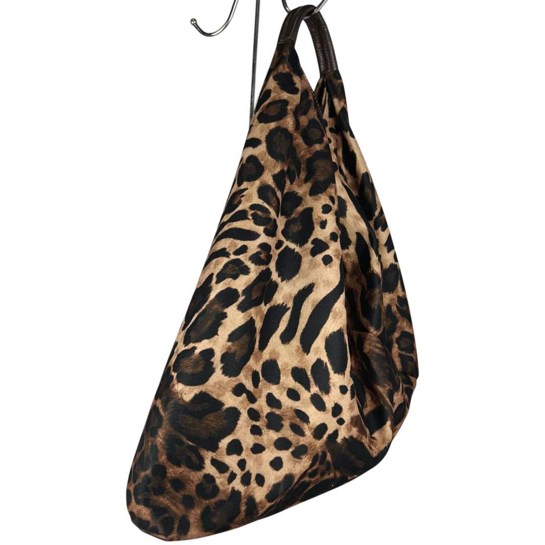 MI524 Animal Print Triangle Bag