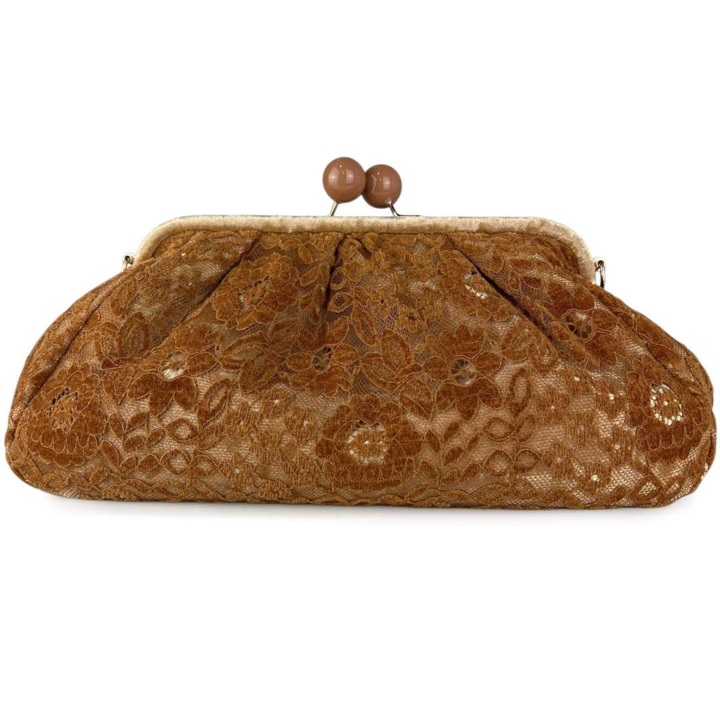 Mi286 Tan Clutch Bag