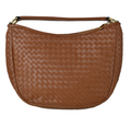 ITWOCA Vibrant Woven Camel Hobo Bag JIJOU CAPRI
