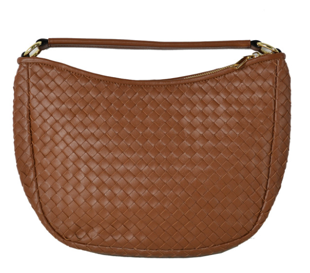 ITWOCA Vibrant Woven Camel Hobo Bag JIJOU CAPRI
