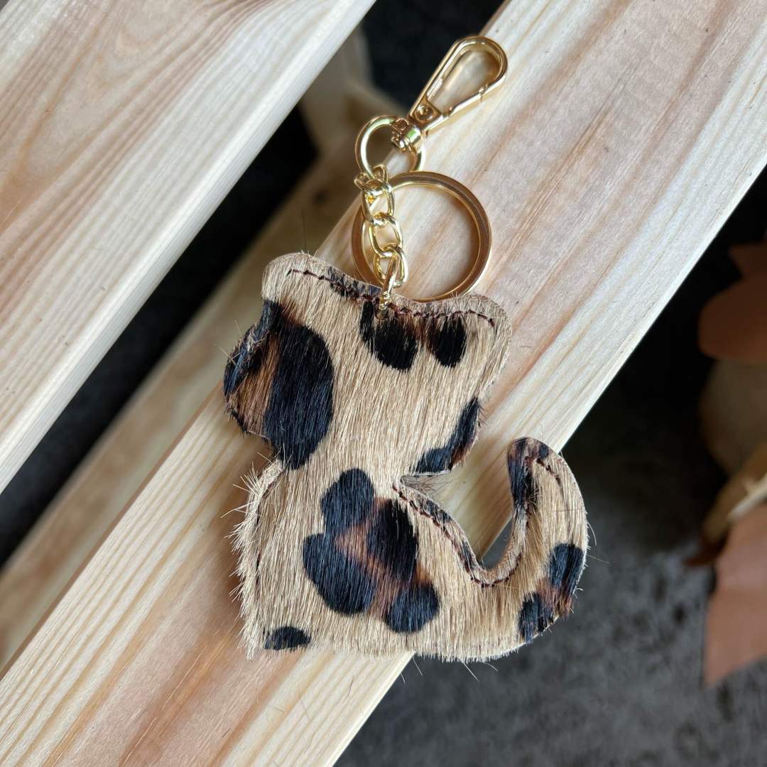 Mi323 Pony Hair Animal Print Bag