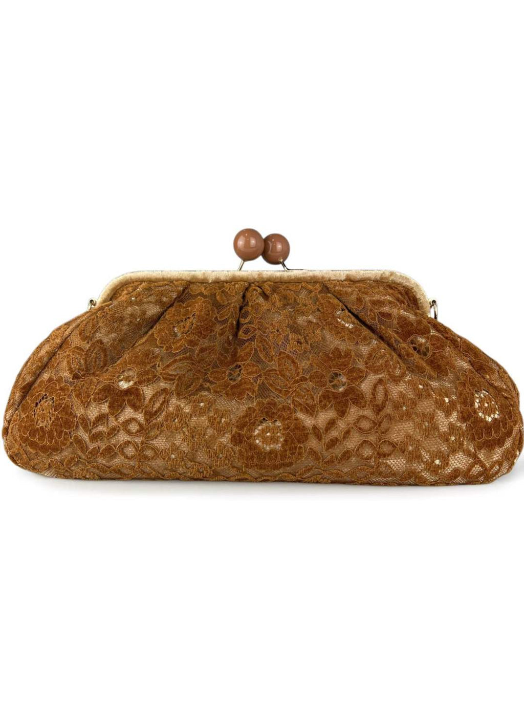Mi286 Tan Clutch Bag